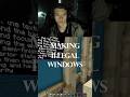 Making Illegal Windows in Minecraft #minecraft #frieren