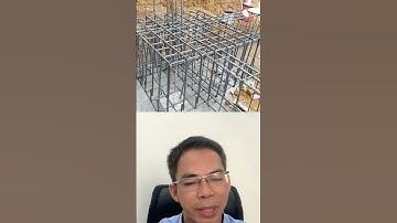 Bố trí thép đài cọc #xaydungsaovang #xaydungtrongoi