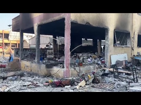 Israeli airstrike on a Gaza school sheltering displaced people kills 15 people
