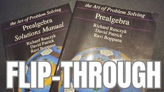 Art of Problem Solving Prealgebra Math Curriculum FLIP-THROUGH