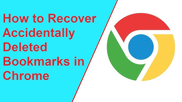 How Can I Recover Deleted Bookmarks Google Chrome || ZK Guides