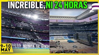 💥 ESPECTACULAR TRANSFORMACIÓN ⚠️OBRAS del SANTIAGO BERNABÉU [10 Mayo 2024]