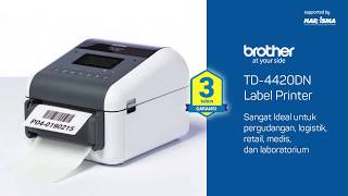 Brother TD-4420DN | Printer Label | Cetak Sticker Barcode dengan Definisi Tajam