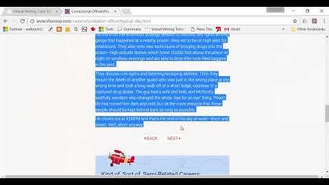 Using the Virtual Writing Tutor to Find Field Related Vocabulary