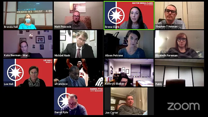 City Council Conference & Regular Meeting, 11/10/20