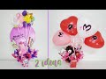 DIY/ 2 IDEAS FACILES Y ECONOMICAS PARA MAMA *ARREGLO CON GLOBOS Y CHOCOLATES