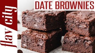 Chocolate Date Brownies  Gluten Free and Dairy Free