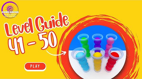 Sort It 3D Level 41 - 50 Walkthrough