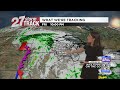 A few spotty shower chances as temperatures rise