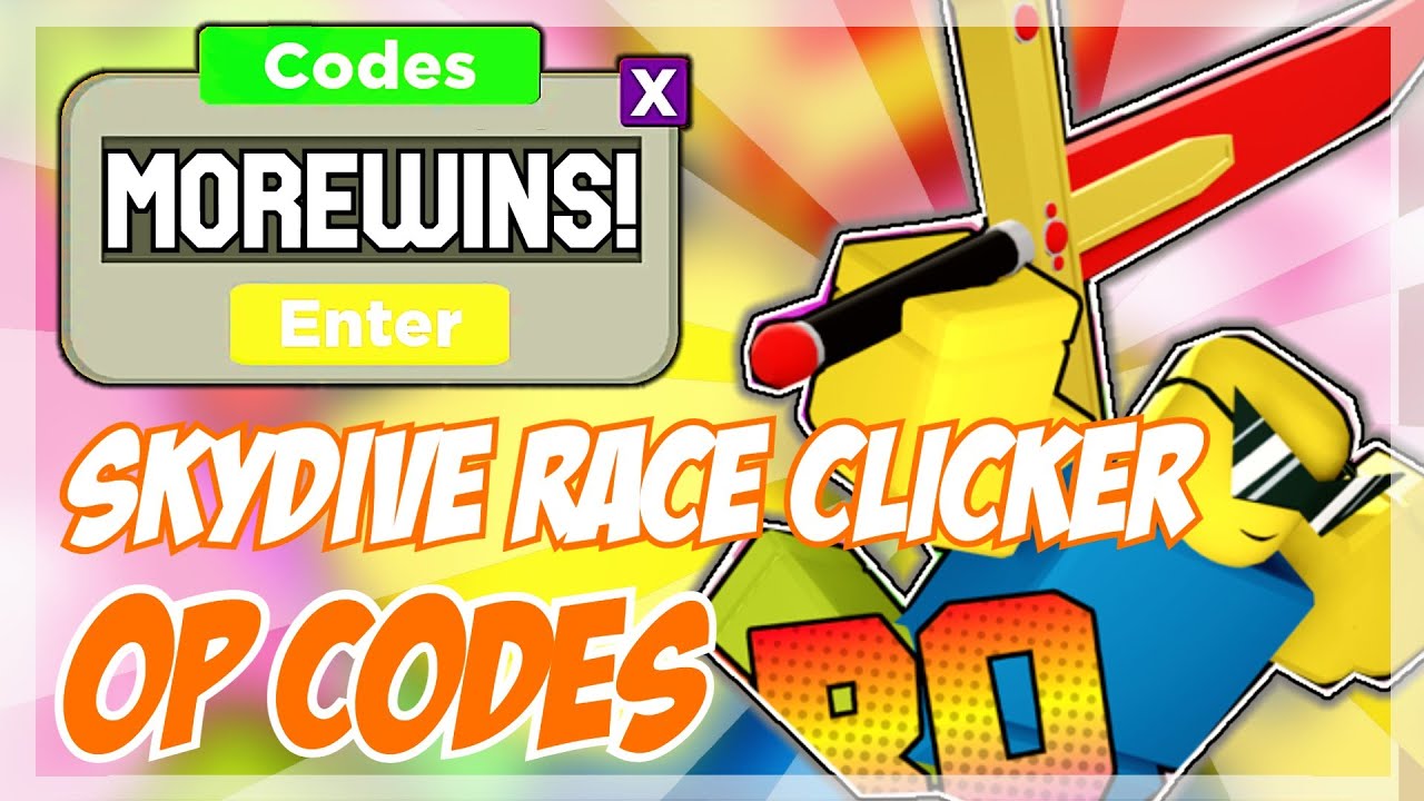 new-roblox-skydive-race-clicker-codes-2022-youtube