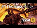 Fallout 76 - Weapon Mastery #1 - Automatic Rifles - The Boss Killer