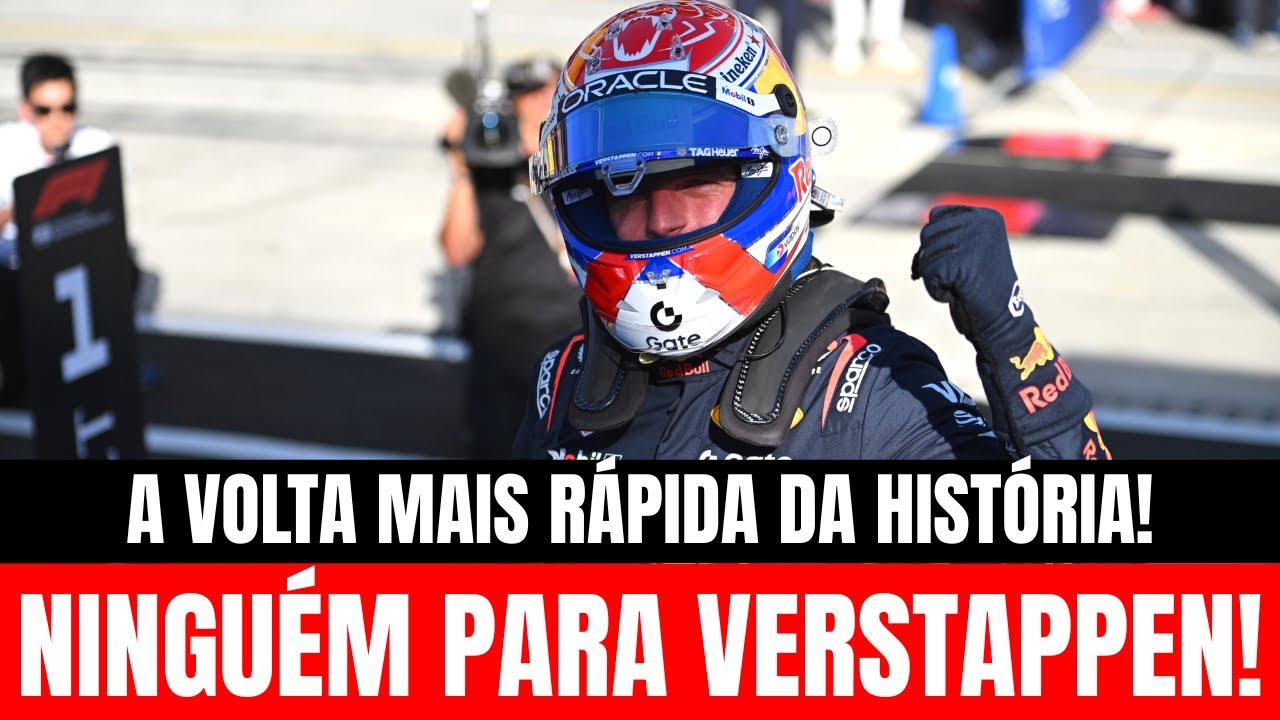 Gp Da Itália: Max Verstappen Faz A Volta Mais Rápida Da História Da F1 Em Monza