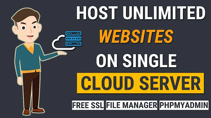 Host Multiple Domains On One Server | Host Multiple Websites On One Cloud Server