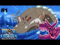 Defeating sea beast using venom bloxfruits 1