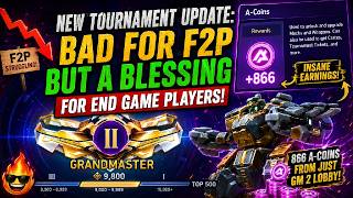 Mech Arena Tournament 3.0 - Huge 866 A Coins and 80000 Credits gain in Tournament!