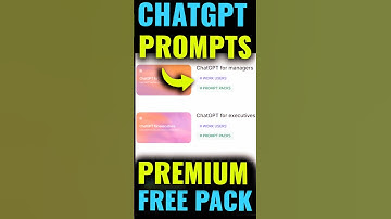 Stop Writing Prompts — ChatGPT Does It for You Now! #ChatGPTPrompts