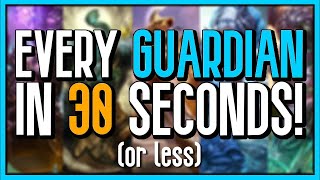 Every Guardian in SMITE Explained in 30 Seconds or Less!