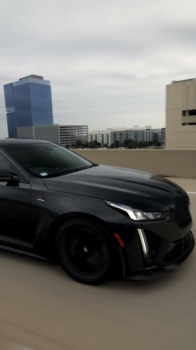 Took our CT5-V out for a little ride😈How WIKD does it sound? # ...