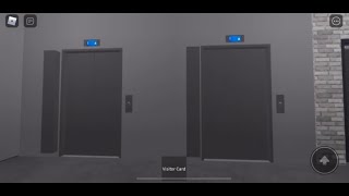 Custom Luxiar parking elevators @ the anti Kirk time HQ in Roblox
