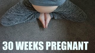 30 WEEKS PREGNANT | IN A FITNESS VIDEO, YOGA, MIDWIFE & BLOODS(29 weeks pregnant - https://www.youtube.com/watch?v=_yJKjRMt_nI 28 weeks pregnant - https://www.youtube.com/watch?v=KKAO6KDsXWI 27 weeks ..., 2016-06-02T07:25:06.000Z)