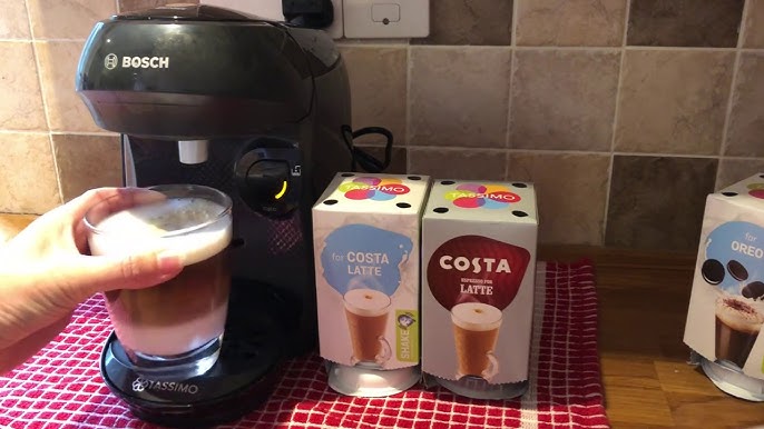 JACOBS- LATTE MACCHIATO CARAMEL 79 CAL BOSCH TASSIMO (VERY NICE ) 