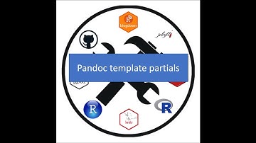 Pandoc LaTeX template partials: Video 1 overview