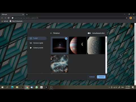 Cum sa schimbi fundalul google