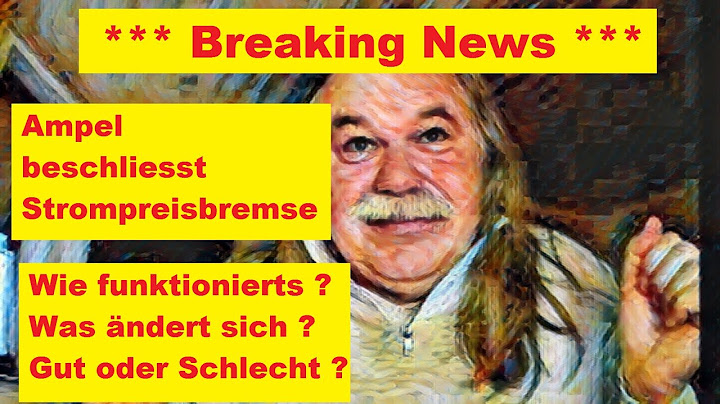 Breaking News: Ampel beschliesst Strompreisbremse - wie es kommen soll und was es für uns bedeutet