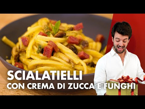 Video: Zuppa Di Zucca E Funghi Con Fusilli