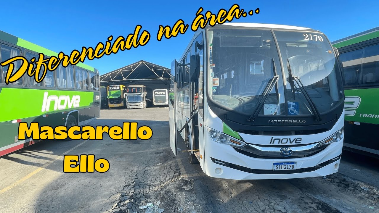 🚍 Mais um Diferenciado na Frota da Inove Transportes! Mascarello Ello | Volksbus 17.230