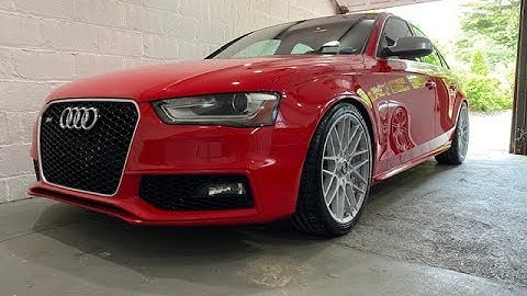 AUDI B8.5 S4 ECS X Pipe Drive by