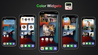 Widgets iOS 15 - Color Widgets