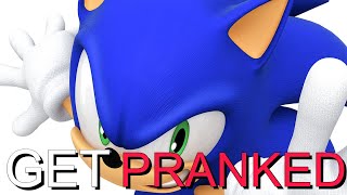 Sonic Pranks Knuckles