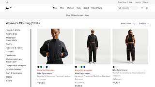 Women's Clothing. Nike CZ · Nike.com · 2026