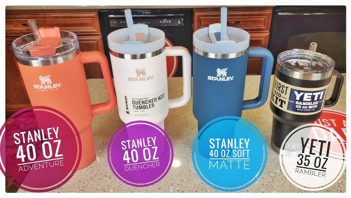 Comparison Review: Stanley 40oz Travel Tumbler vs Yeti Rambler