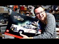 Boone builds lego ecto1 from ghostbusters 10274