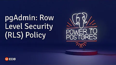 Row Level Security (RLS) Policy in Postgres