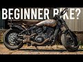 Can new riders start on the indian scout bobber  lets talk about it 