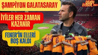 İyi̇ler Her Zaman Kazanir Galatasarayin Şami̇yonluğu Kutlu Olsun Ci̇mbomda Artik Hedef 25