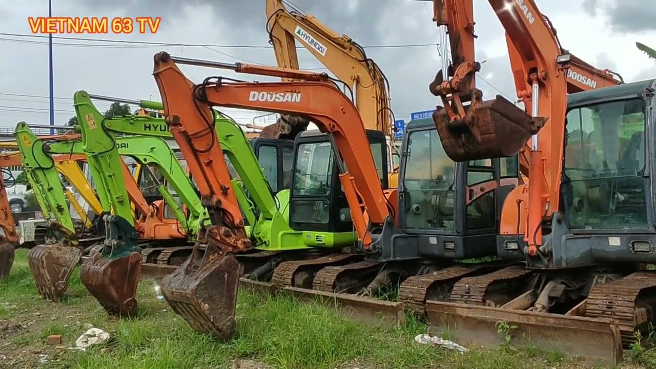 Bãi máy đào toàn thắng Suối Tiên, Đồng Nai Bình Dương.