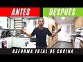 💥 REFORMA total de COCINA 💥 ANTES Y DESPUES CJR