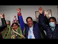Bolivia's socialists claim victory in presidential election