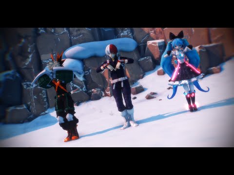 [2K/60FPS] How You Like That / 轟焦凍.爆豪勝己.初音ミク【MMD】