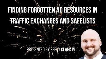 Finding forgotten ad resources in traffic exchanges and safelists