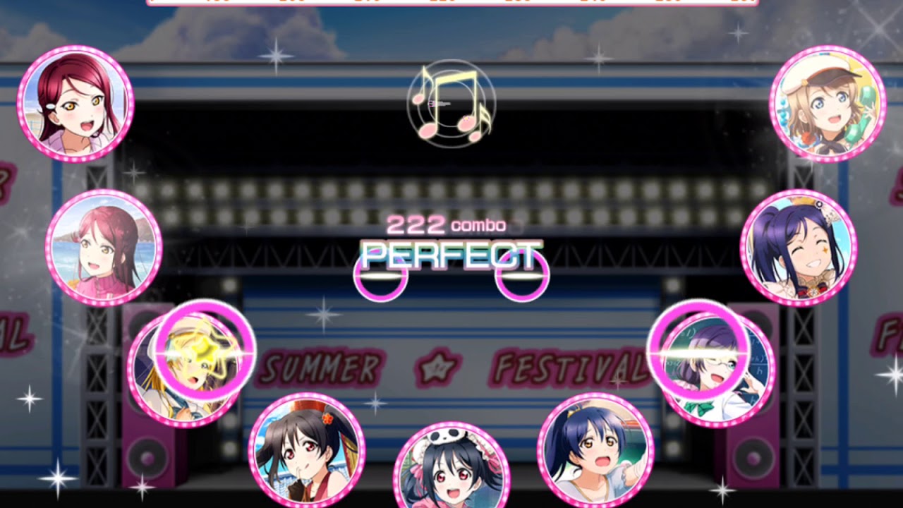 ラブライブ スクフェス 眠れる森に行きたいな Expert Full Combo 特技off No Skills Youtube