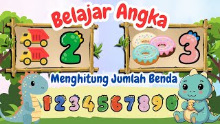 Belajar Angka 1-10 & Menghitung Benda | Video Edukasi Anak TK & PAUD