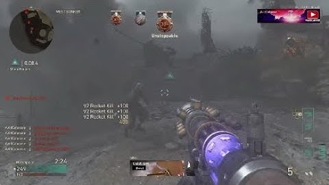 COD WW2 "TESLA GUN" CLUTCH V2 ROCKET GAMEPLAY