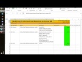 AfinScript Bulk insert Excel Data