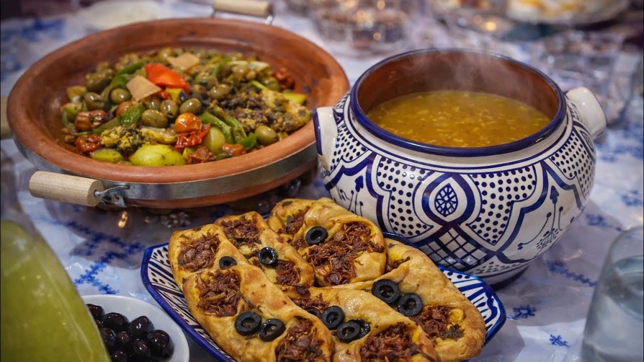 حريرة وطاجين بطريقة لا تقاوم!  🔥نكهات مغربية غادي تسرق قلبك!😍😋