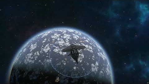 Dual Universe [Beta] - Orbital view of Talemai - Partial orbit